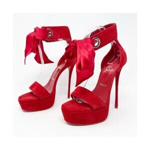Christian Louboutin Torrida Alta Platform Sandal Heels Women Size 40.5